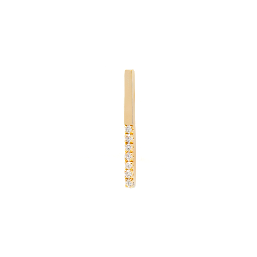 Aretes Barra Combinada
