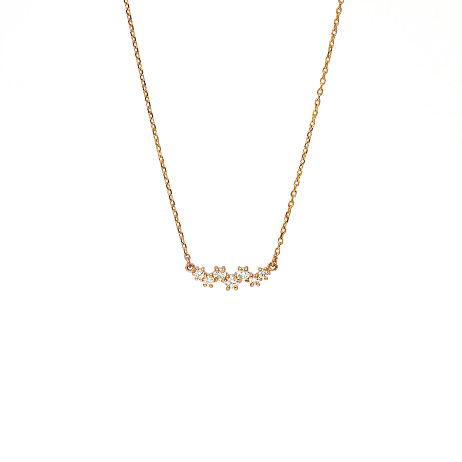 Collar Clust con Diamantes