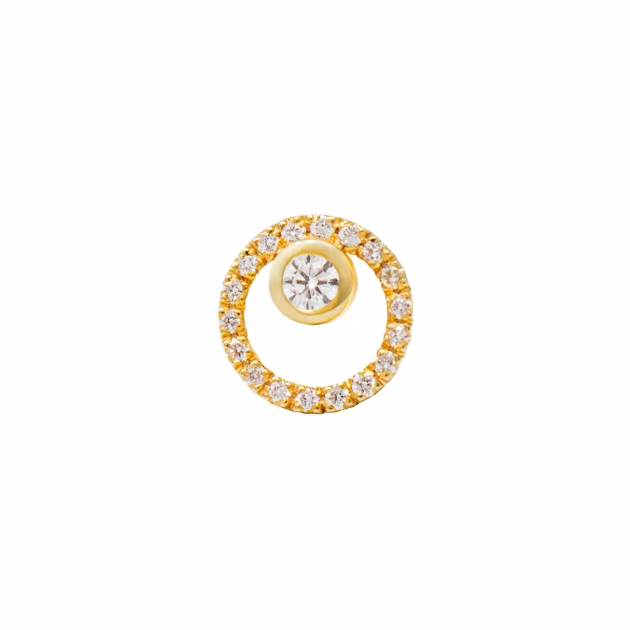 Aretes Eclipse con Diamantes