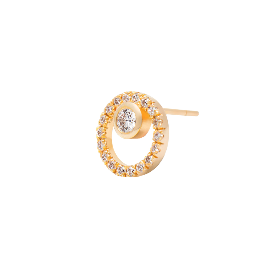 Aretes Eclipse con Diamantes